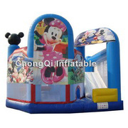 inflatable Minnie Mouse slide combo